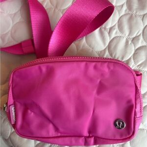 Lululemon Fuchsia Crossbody Bag